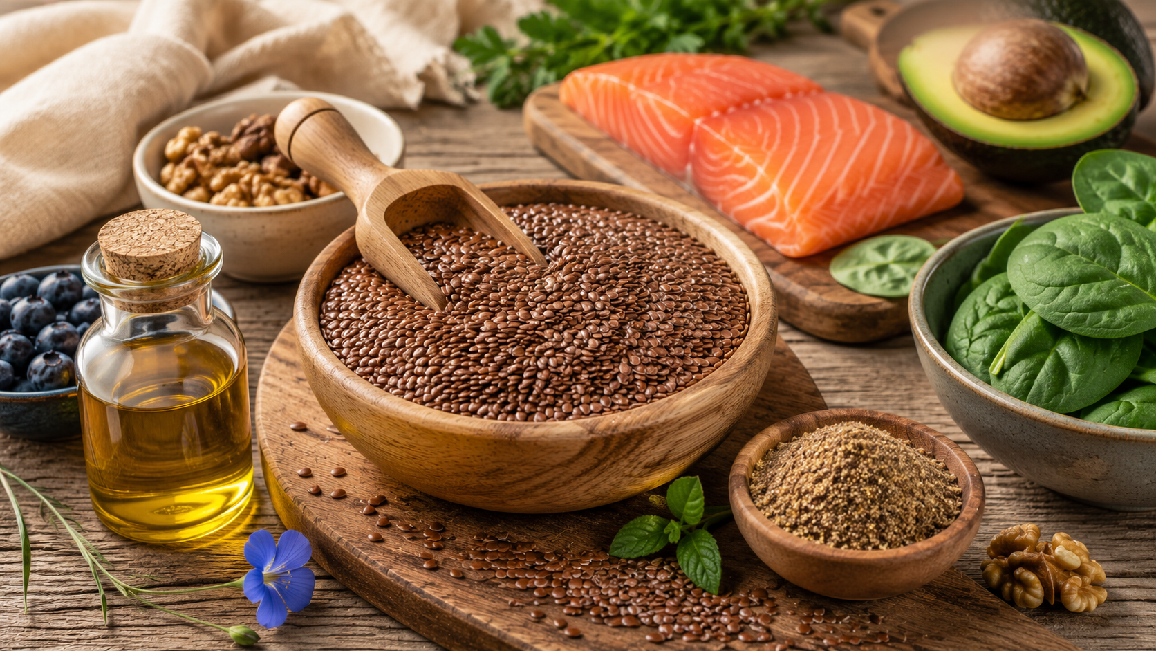 The Power of Anti-Inflammatory with Flax Seeds