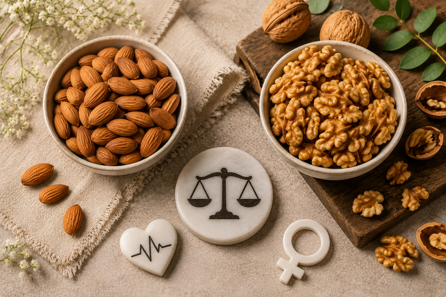 Almonds vs. Walnuts: Which Nut is Better for Women's Health?