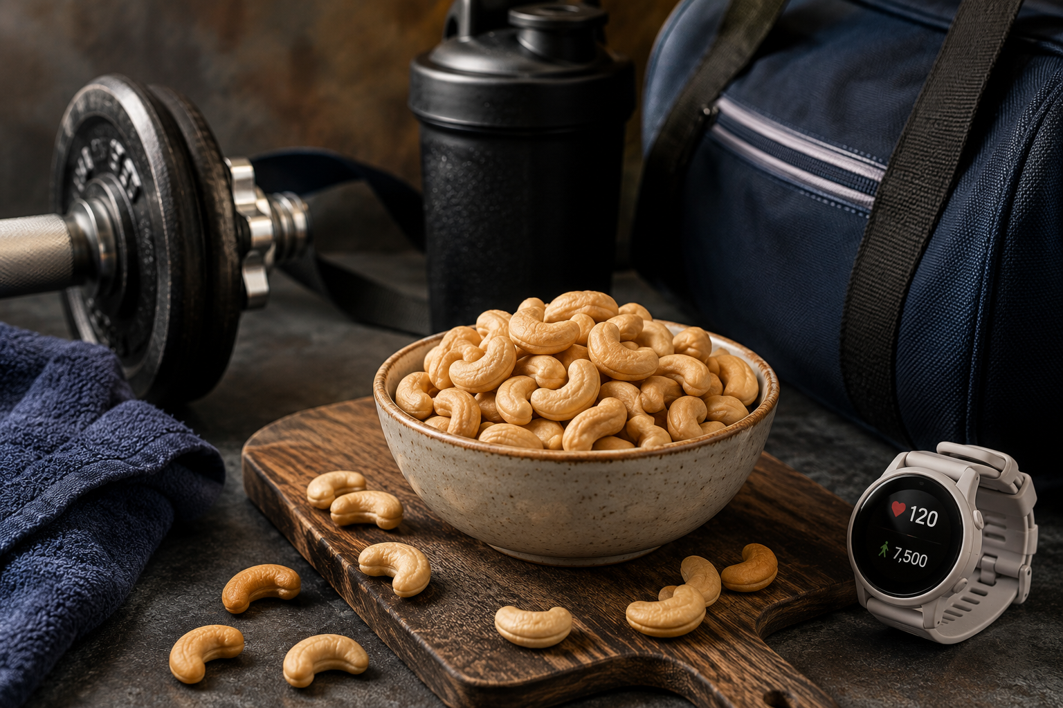 Cashews: The Ultimate Energy Snack for Active Men