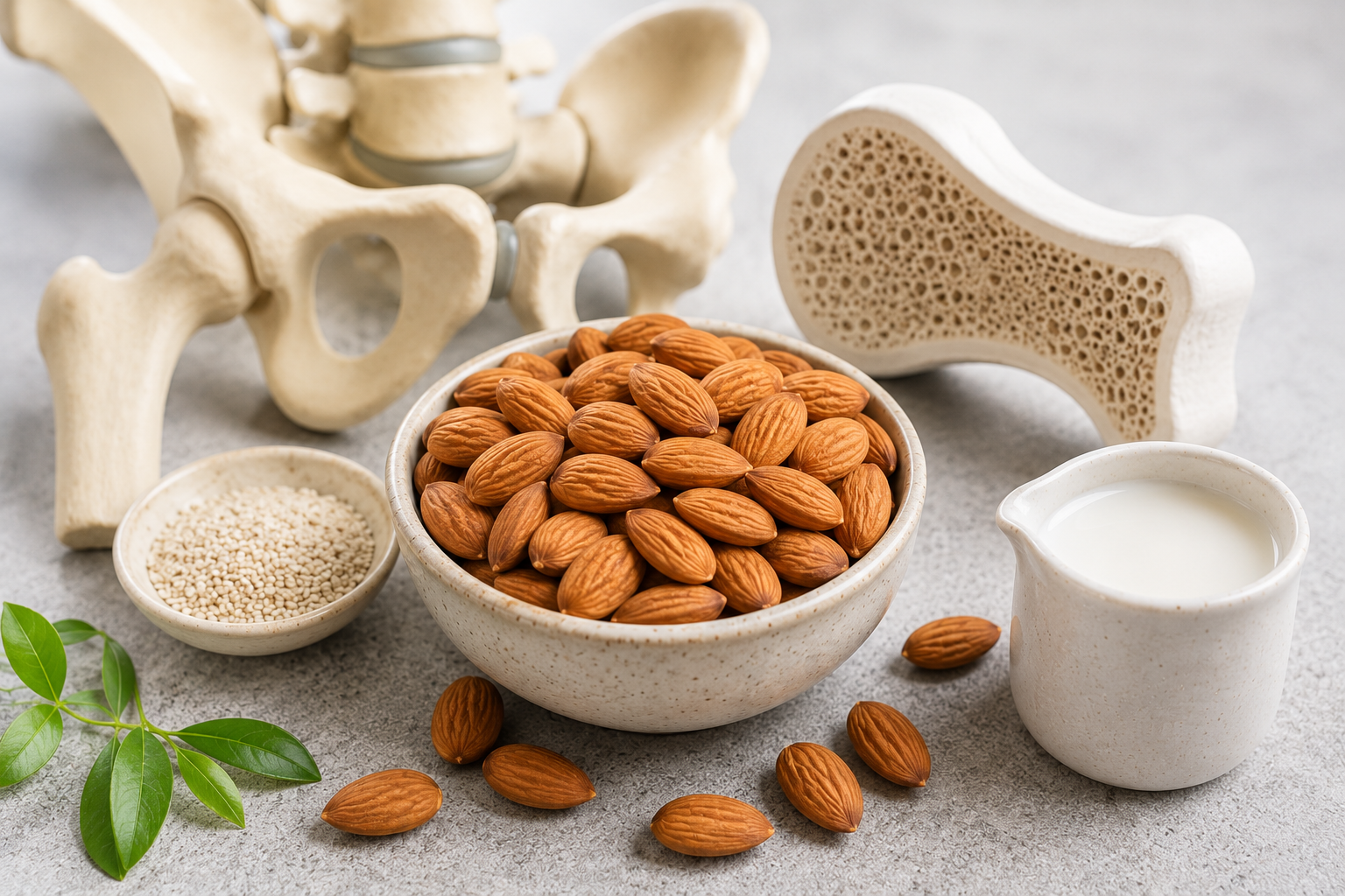 Building Strong Bones: The Role of Almonds in Skeletal Health