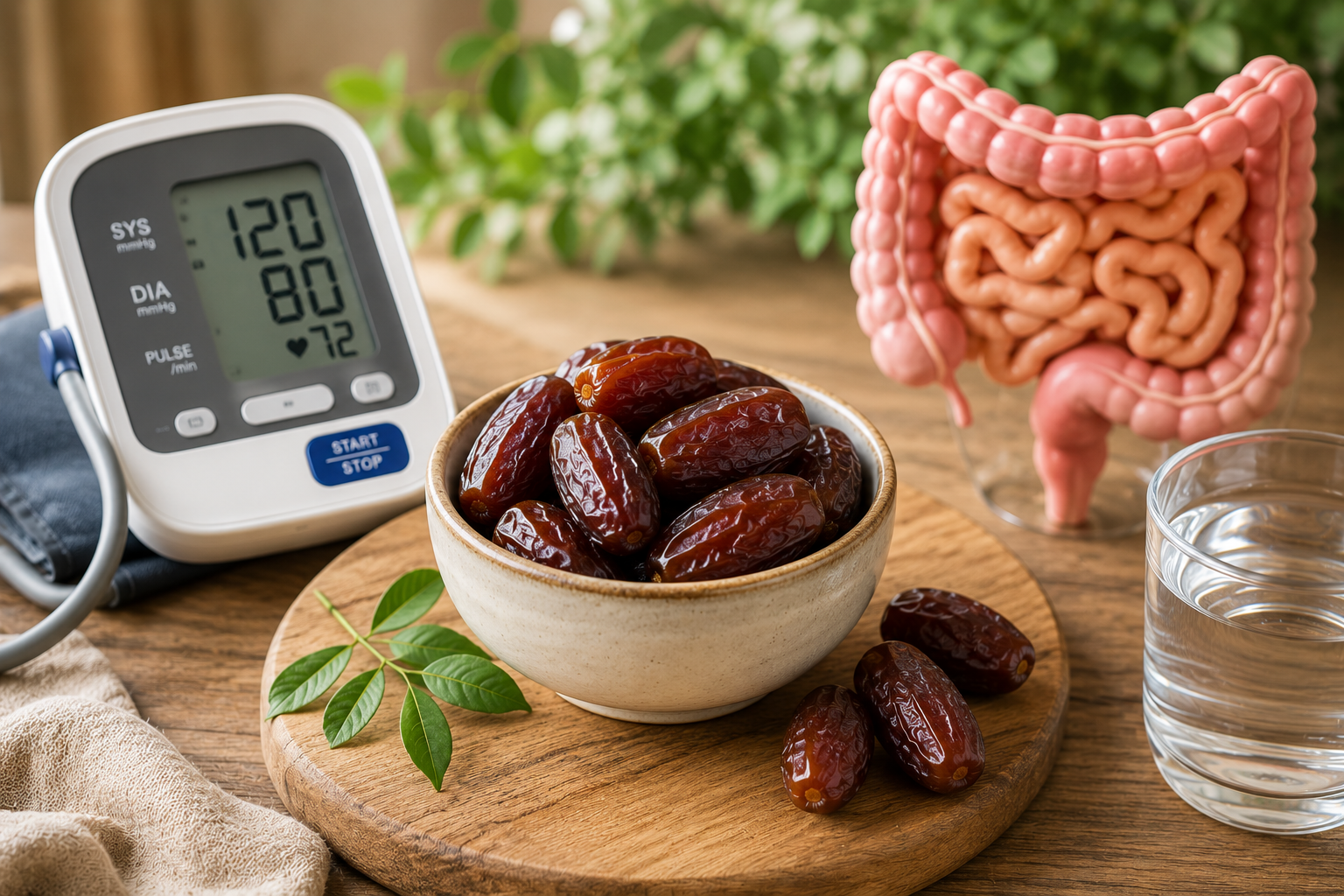 Managing Blood Pressure and Gut Health with a Daily Date