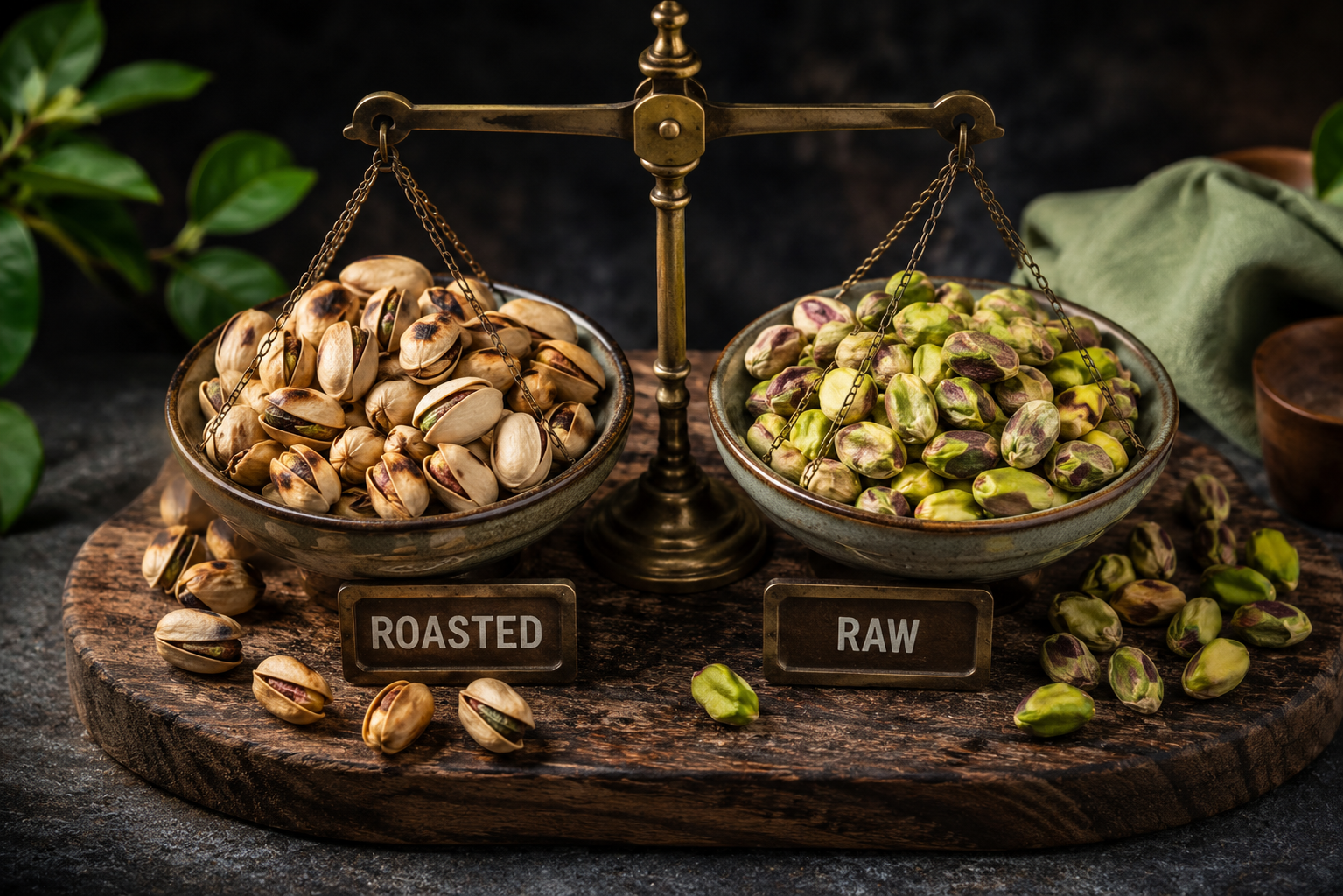 Roasted vs. Raw Pistachios: A Nutritional Face-Off