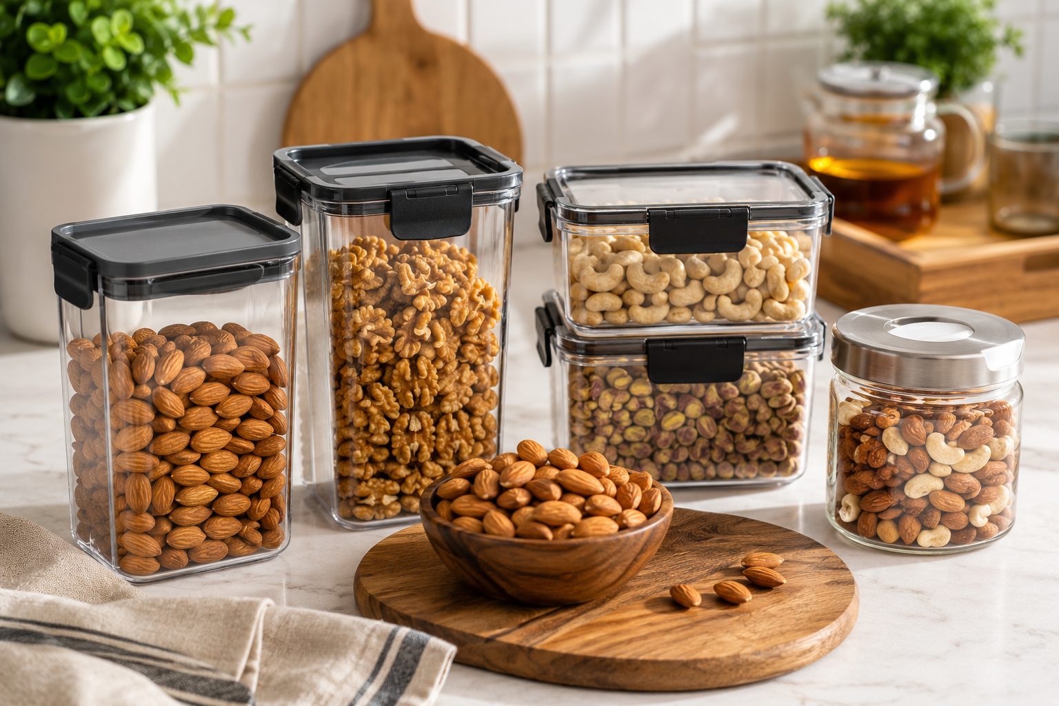 How to Choose the Best Nut Storage Containers in India