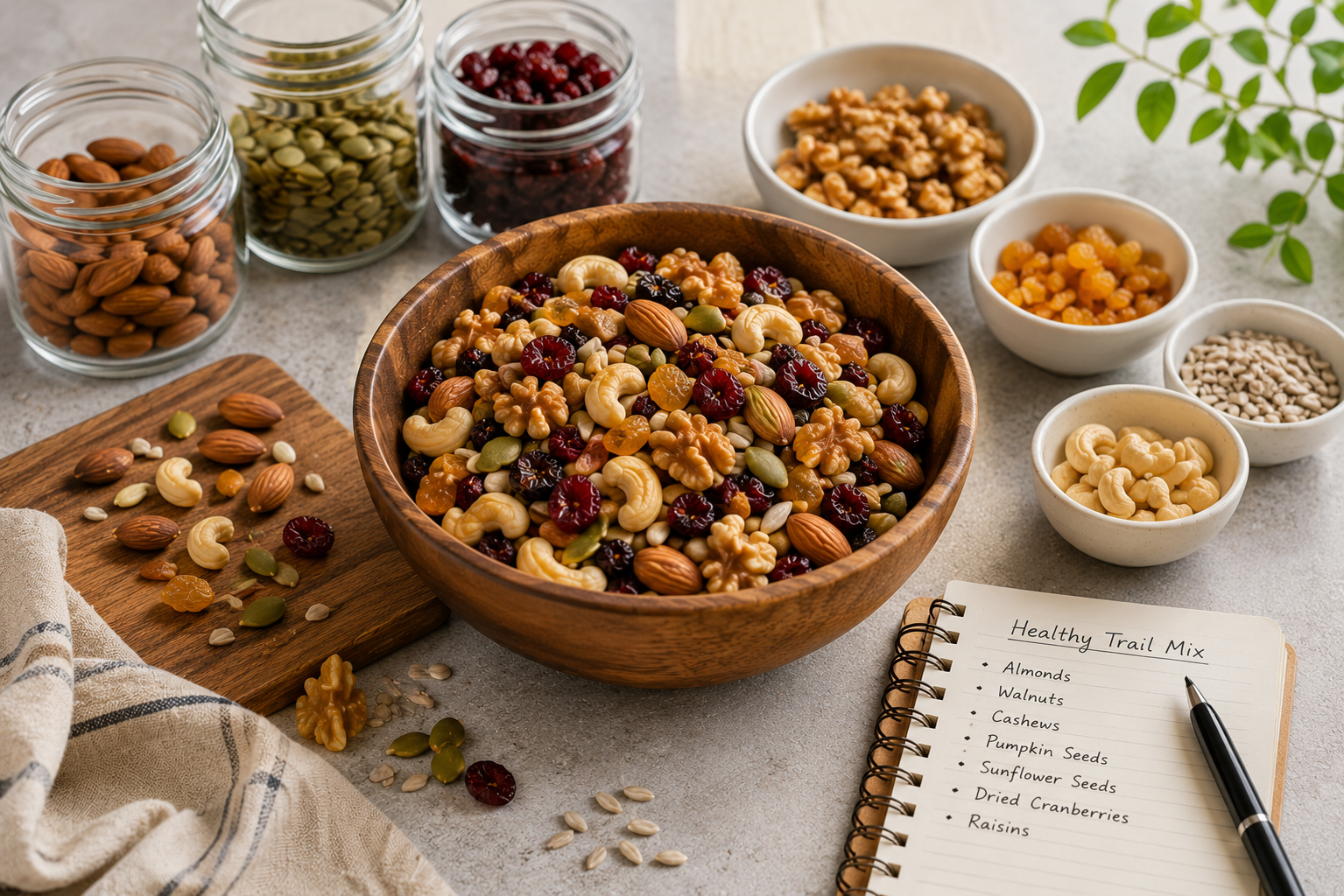 How to Make Your Own Healthy Trail Mix at Home