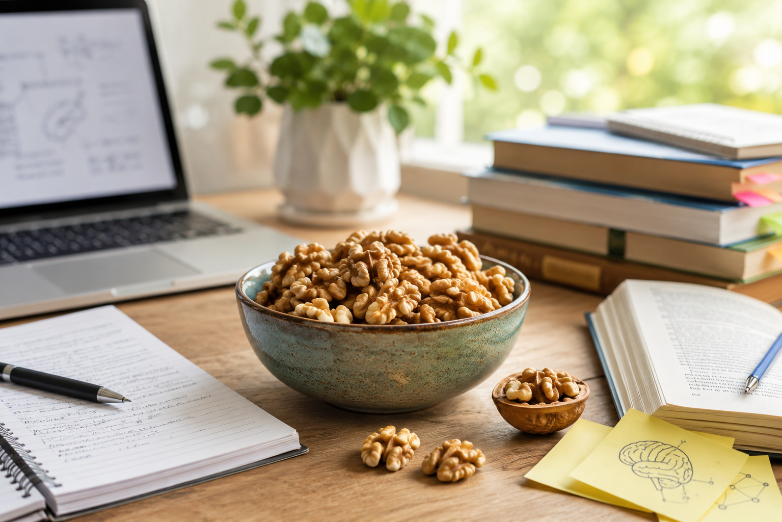 Stay Focused: Walnuts for Enhanced Student Concentration